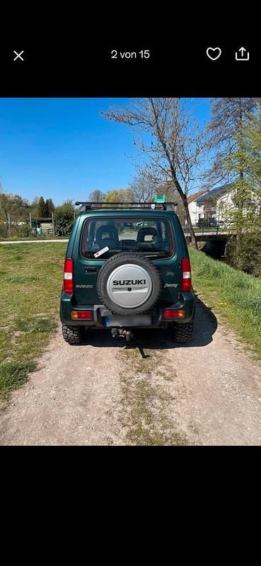 Second-hand Suzuki Jimny 72 CP (52 kW) 2005 Verde SUV