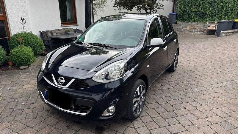 Schwarz Gebraucht 2016 Nissan Micra N-TEC Kleinwagen | 8.300 € (Guter Preis) - Bild 1/4