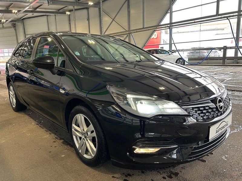 Gebraucht Opel Astra Edition 122 PS (89 kW) 2020 Schwarz Kombi