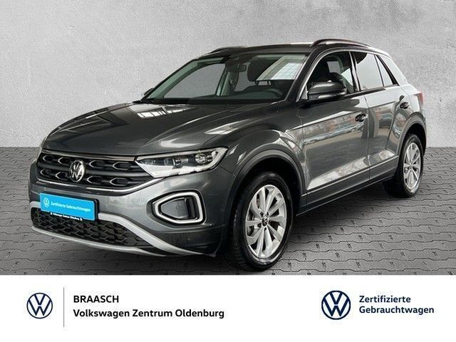 Grau Gebraucht 2024 VW T-Roc Life SUV | 21.474 € (Guter Preis) - Bild 1/3