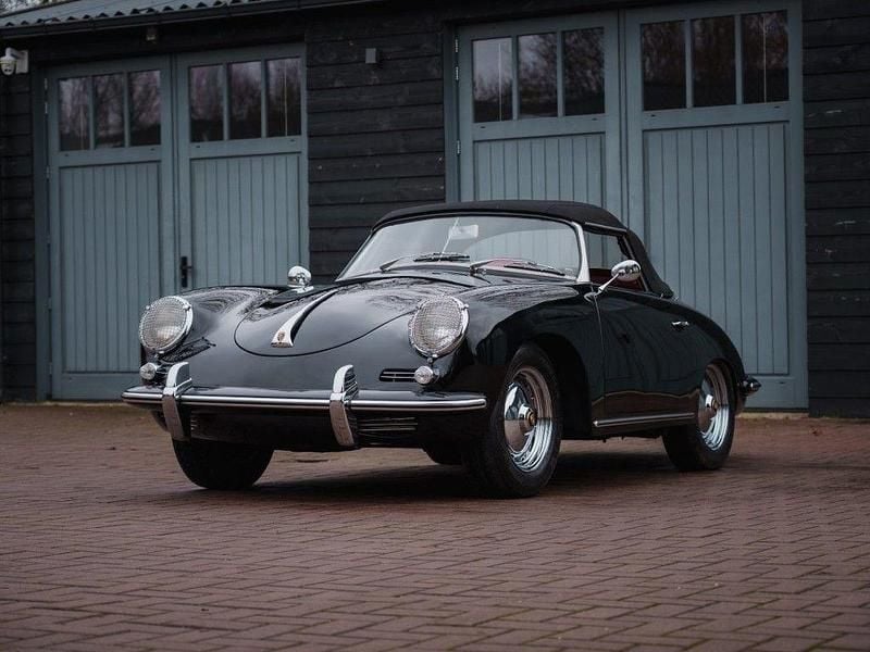 Schwarz Gebraucht 1960 Porsche 356 Cabrio | 169.000 € - Bild 1/4