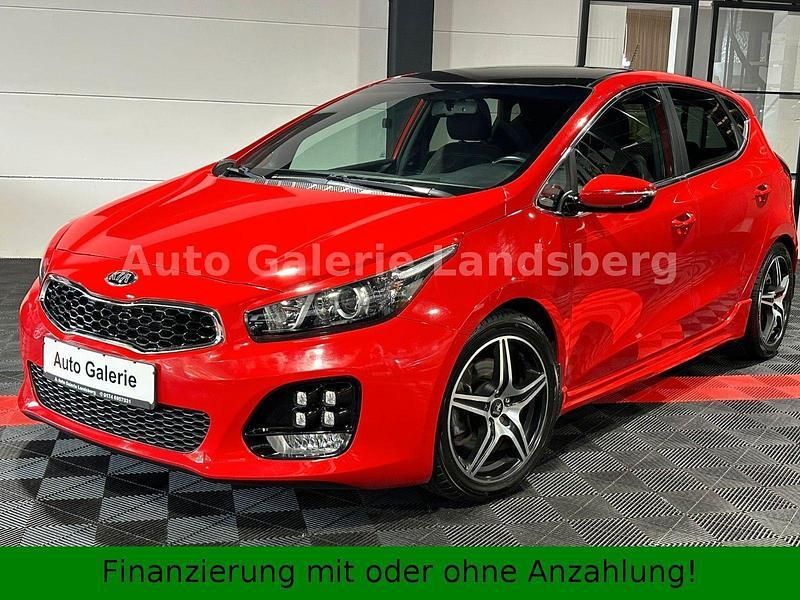 Rot Gebraucht 2016 Kia Ceed GT-Line Kleinwagen | 10.990 € (Fairer Preis) - Bild 1/4