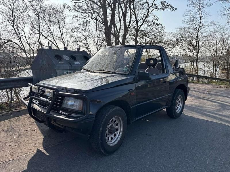 Gebraucht Suzuki Vitara 82 PS (60 kW) 1991 Schwarz Cabrio