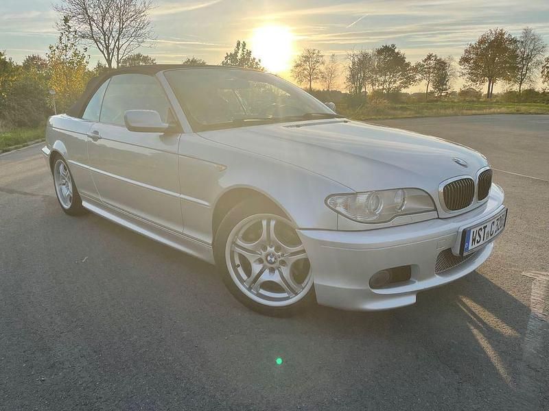 Silber Gebraucht 2004 BMW 320 Cabriolet M Sport Cabrio | 18.000 € - Bild 1/4