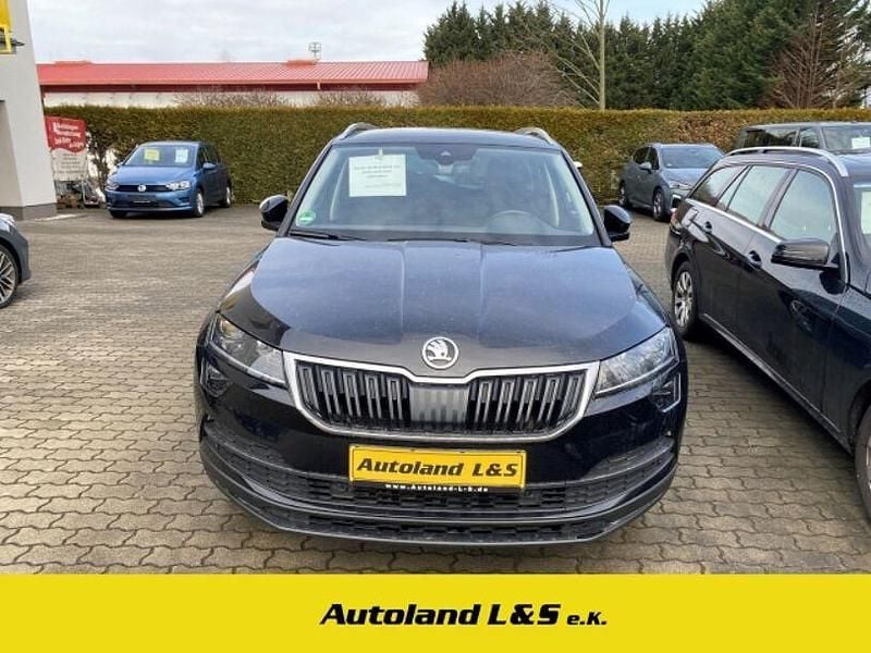 Gebraucht Skoda Karoq Style 150 PS (110 kW) 2019 Cerna magic/black magic SUV
