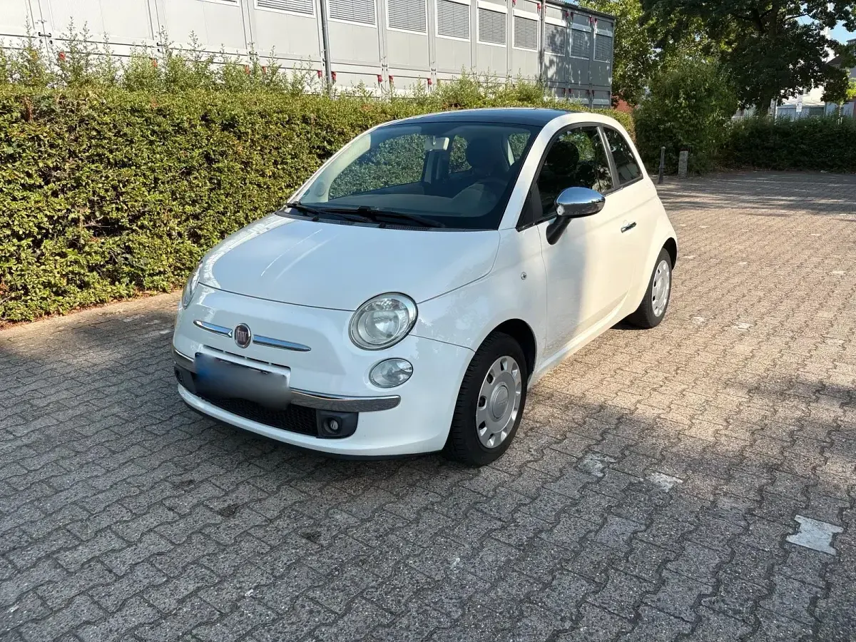Gebraucht Fiat 500 69 PS (50 kW) 2009 Weiß Cabrio