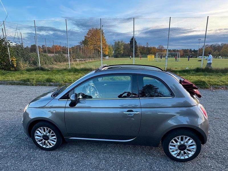 Grau Gebraucht 2015 Fiat 500C Cabrio | 6.199 € (Guter Preis) - Bild 1/4