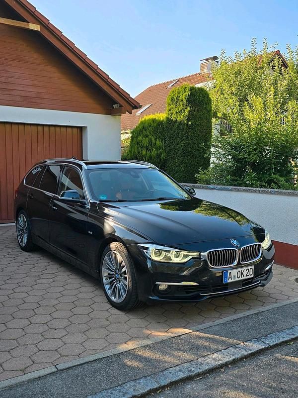 Schwarz Gebraucht 2016 BMW 325 Luxury Line Kombi | 12.000 € (Fairer Preis) - Bild 1/4