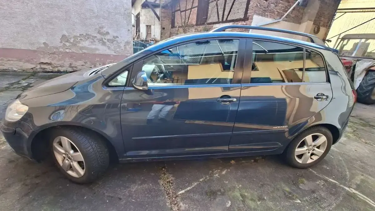 Gebraucht VW Golf Plus United 105 PS (77 kW) 2008 Grau Van / Kleinbus