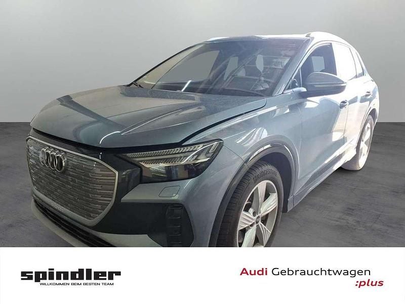 Geysirblau metallic Gebraucht 2023 Audi Q4 e-tron Ambiente SUV | 34.480 € (Fairer Preis) - Bild 1/4