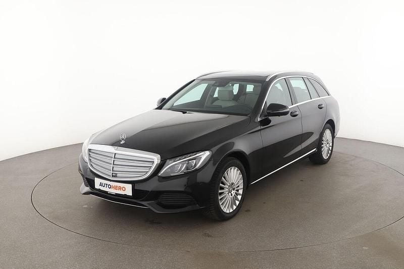 Schwarz Gebraucht 2015 Mercedes C250 Exclusive Kombi | 18.500 € (Guter Preis) - Bild 1/3