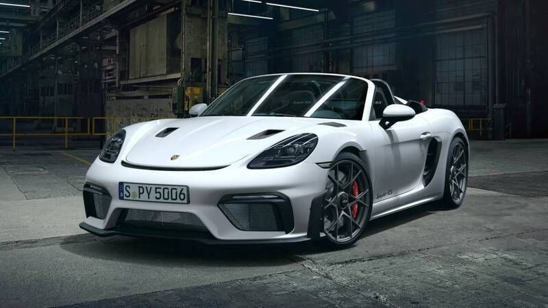 Weiß Neu 2025 Porsche 718 Spyder | 173.100 € - Bild 1/4