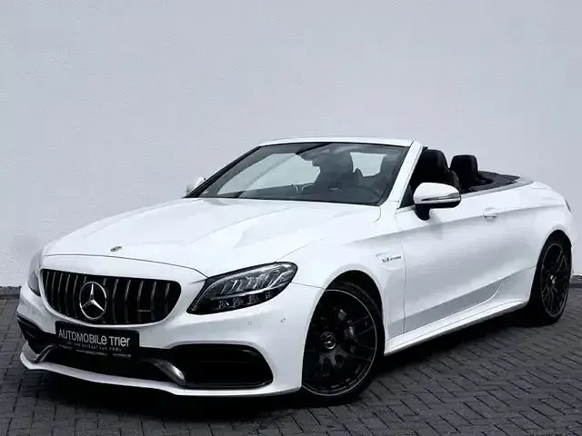 Gebraucht Mercedes C63 AMG AMG 476 PS (350 kW) 2023 Weiß Cabrio
