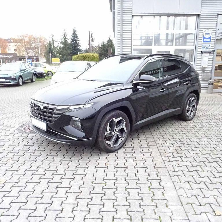 Gebraucht Hyundai Tucson 179 PS (131 kW) 2021 Schwarz SUV