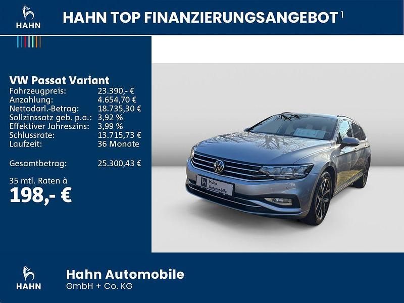 Gebraucht VW Passat Business 200 PS (147 kW) 2022 Pyritsilber metallic Kombi