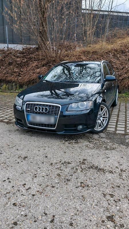Gebraucht Audi A3 S-Line 140 PS (102 kW) 2008 Schwarz Kleinwagen