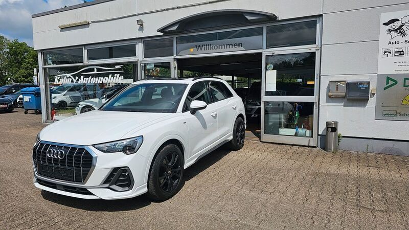 Weiß Gebraucht 2021 Audi Q3 S-Line SUV | 24.990 € (Guter Preis) - Bild 1/4
