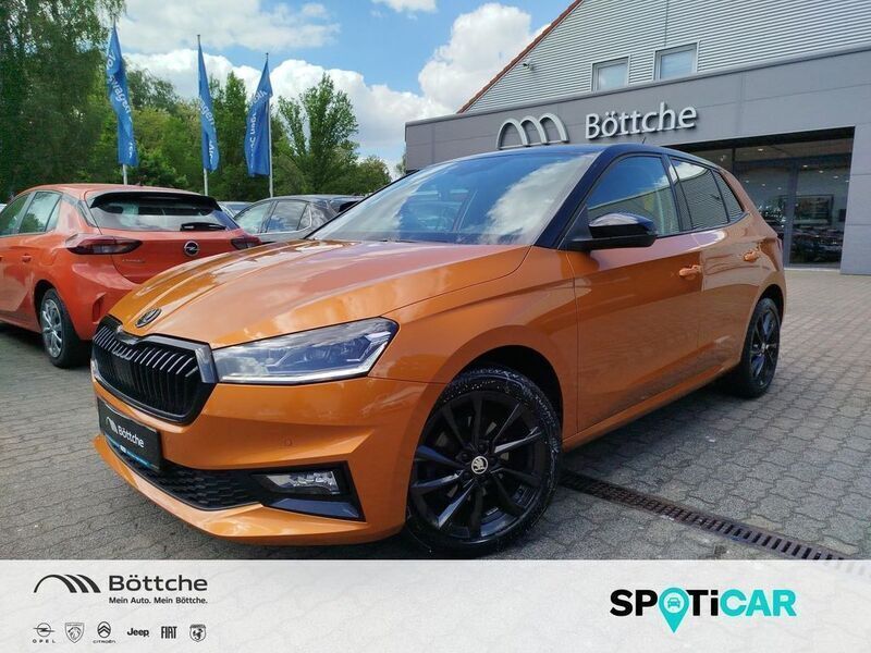 Phoenixorange metallic Gebraucht 2022 Skoda Fabia Style Limousine | 21.950 € (Etwas zu teuer) - Bild 1/4
