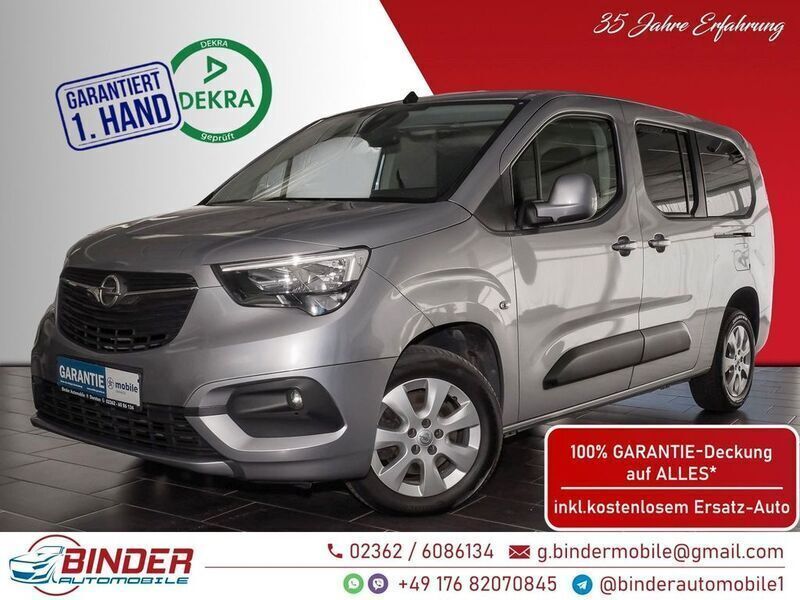 Gebraucht Opel Combo Life Elegance 131 PS (96 kW) 2021 Kontrast grau/quarz silber Van / Kleinbus