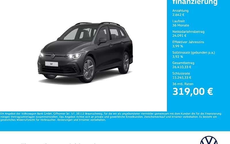 Uranograu Gebraucht 2022 VW Golf VIII R-line Kombi | 26.485 € (Fairer Preis) - Bild 1/4