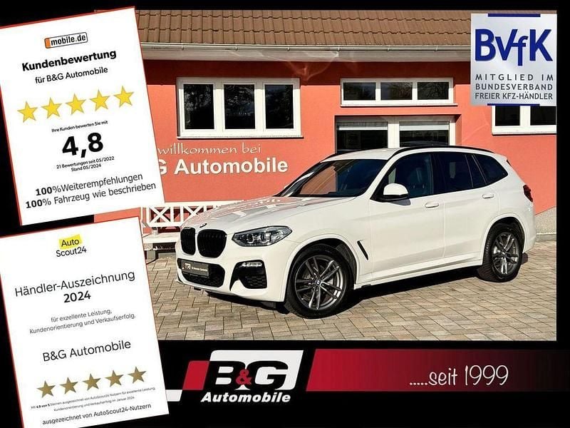 Alpinweiss iii Gebraucht 2018 BMW X3 M Sport SUV | 28.850 € (Guter Preis) - Bild 1/4