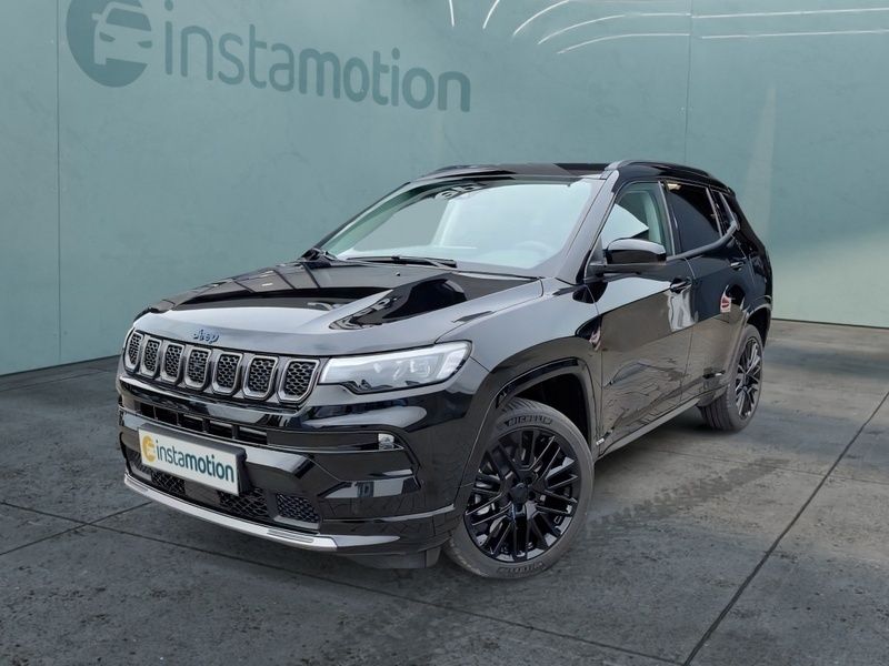Schwarz Gebraucht 2022 Jeep Compass SUV | 40.540 € - Bild 1/4