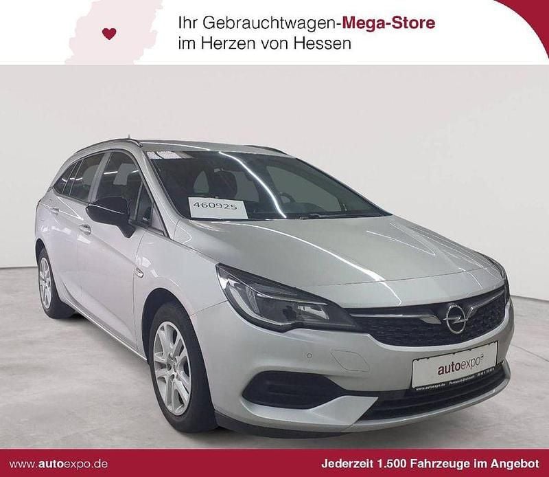 Silber Gebraucht 2021 Opel Astra Edition Kombi | 12.989 € (Superpreis) - Bild 1/4