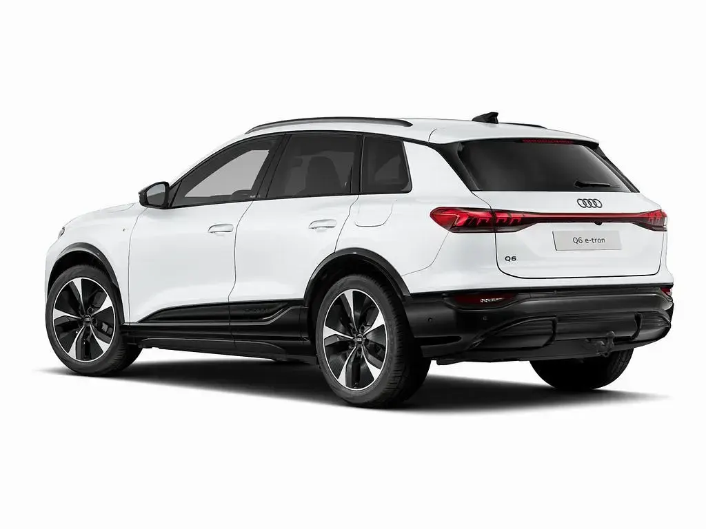 Gebraucht Audi Q6 e-tron S-Line 225 kW (306 PS) 2025 Weiß SUV