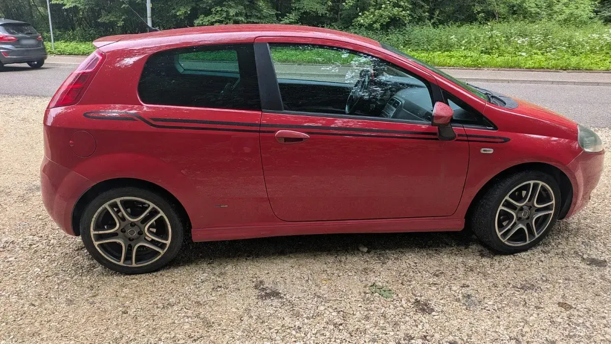Gebraucht Fiat Punto 120 PS (88 kW) 2008 Rot Kleinwagen