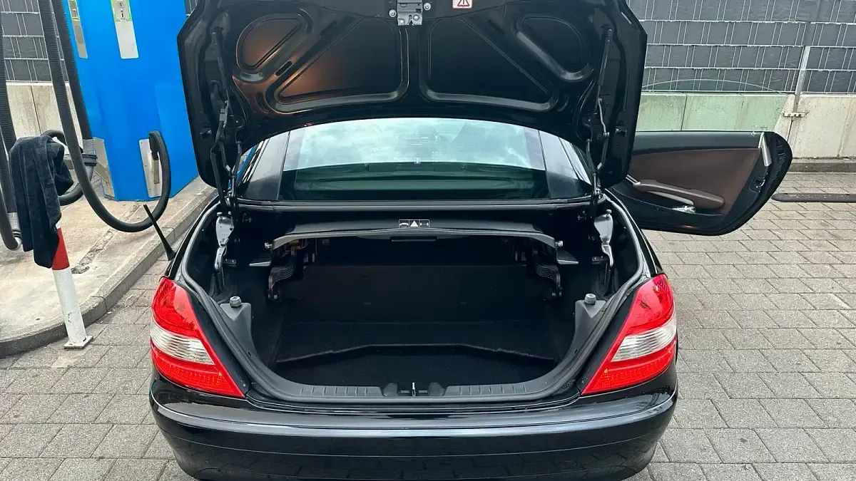 Gebraucht Mercedes SLK200 163 PS (119 kW) 2005 Schwarz Cabrio