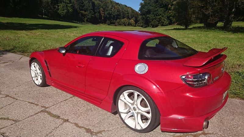 Second-hand Mazda RX8 231 CP (169 kW) 2003 Roșu Hatchback