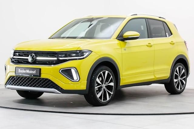 Gelb Gebraucht 2024 VW T-Cross R-line SUV | 25.930 € (Fairer Preis) - Bild 1/4