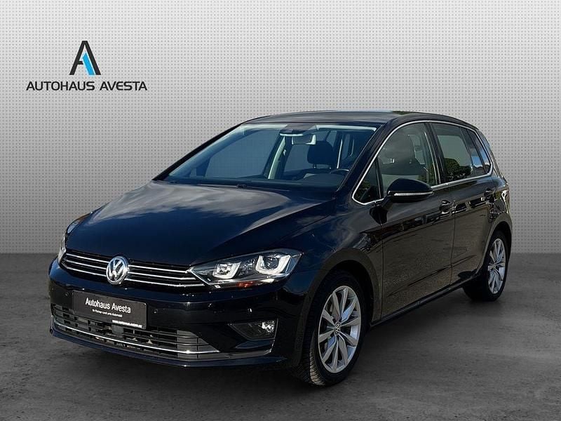 Schwarz Gebraucht 2014 VW Golf Sportsvan Highline Van / Kleinbus | 11.990 € (Fairer Preis) - Bild 1/4
