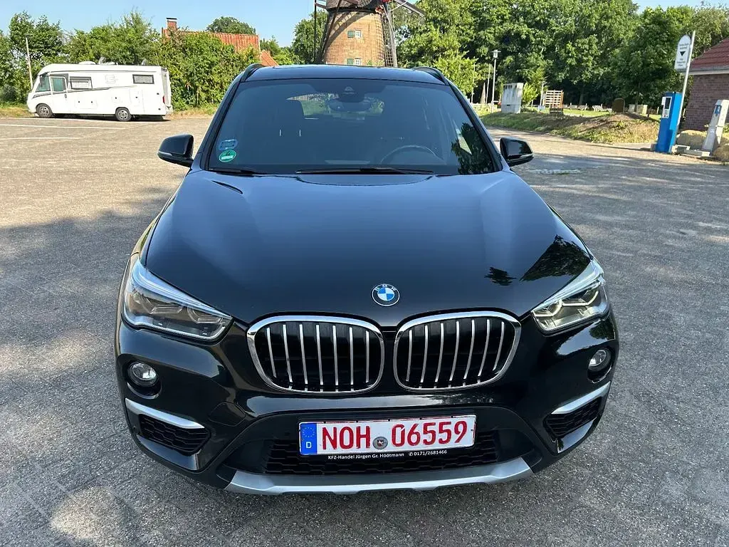 Gebraucht BMW X1 xLine 192 PS (141 kW) 2017 Schwarz SUV