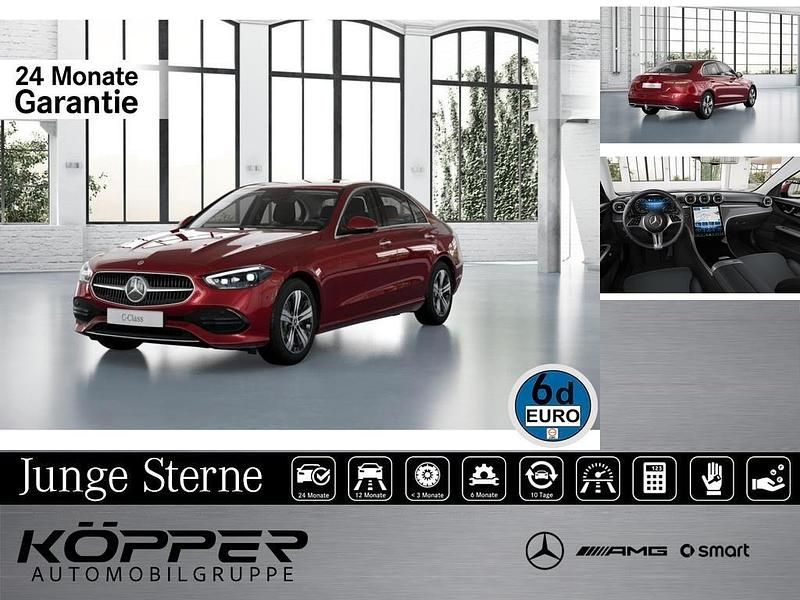 Patagonienrot Gebraucht 2024 Mercedes C180 Avantgarde Limousine | 41.459 € (Etwas zu teuer) - Bild 1/4