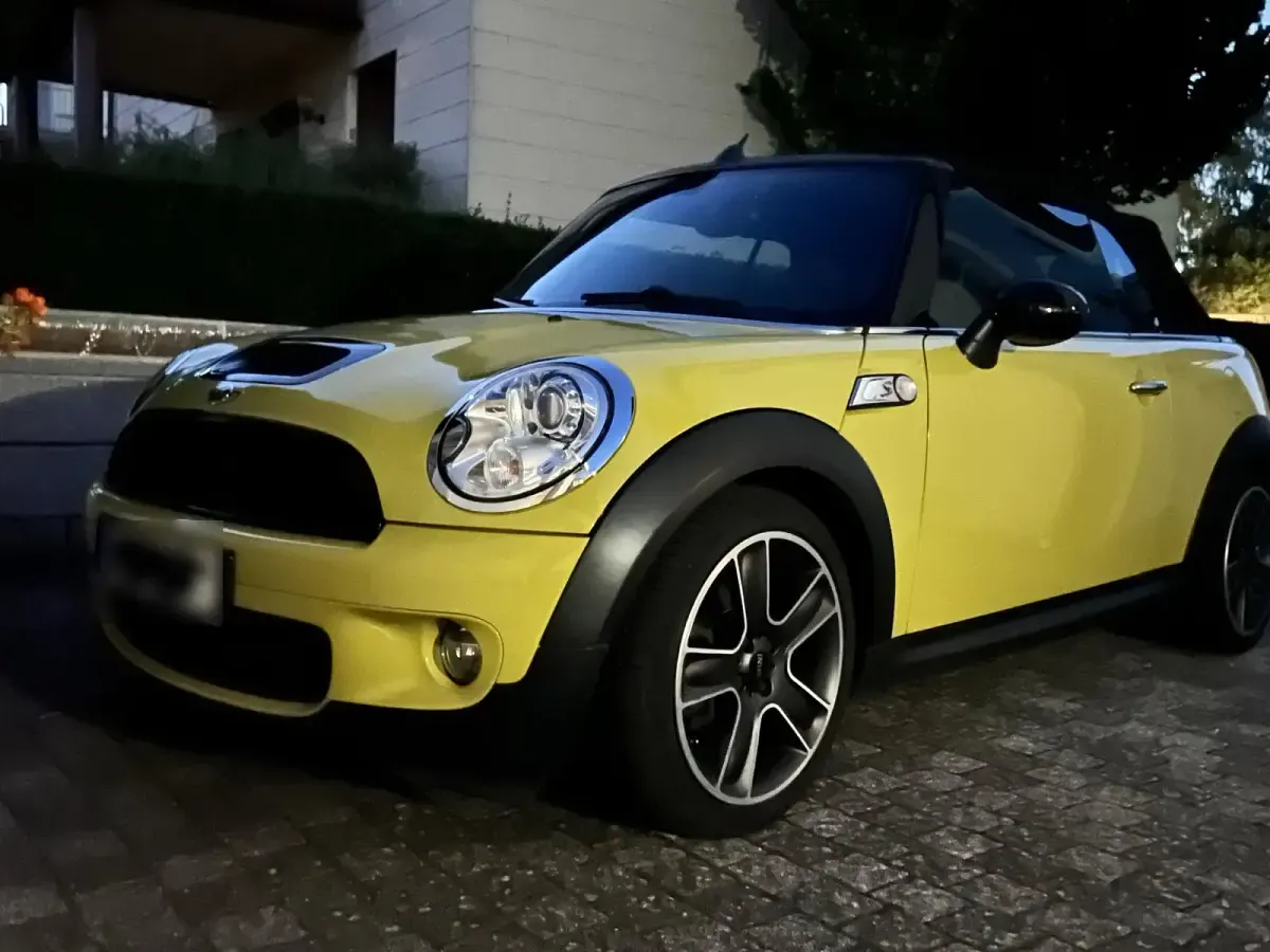Gebraucht Mini Cooper S Cabriolet 175 PS (128 kW) 2008 Gelb Cabrio