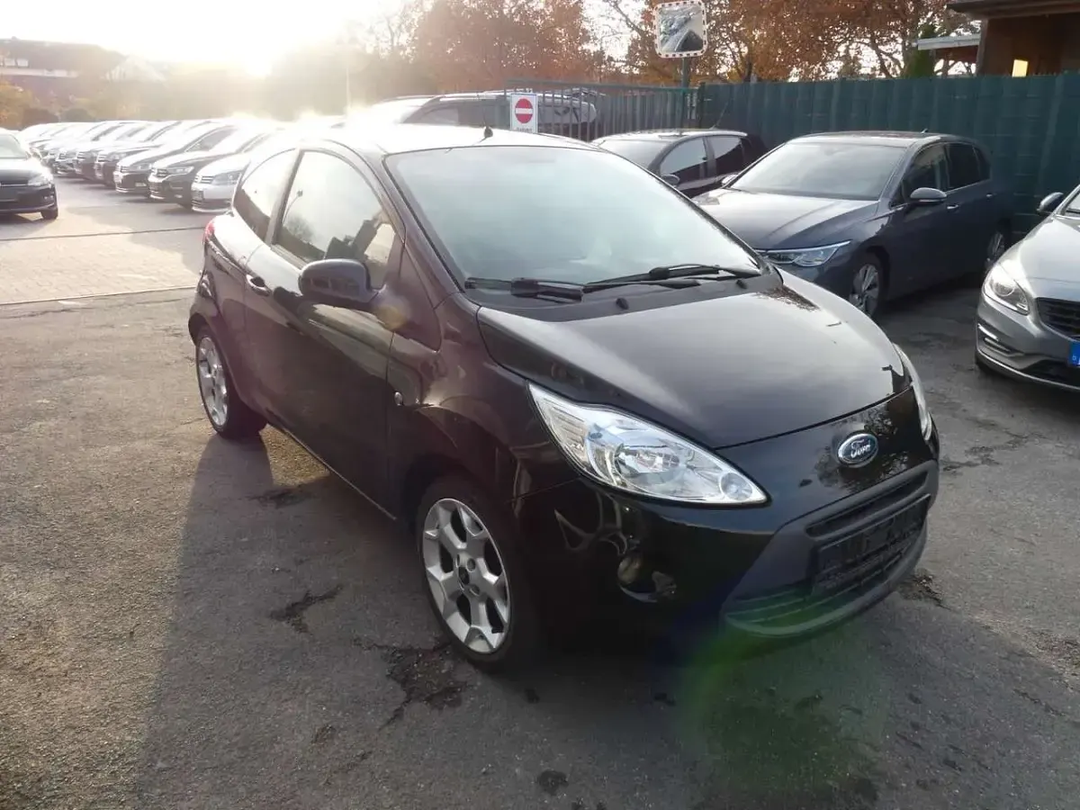 Gebraucht Ford Ka Titanium 69 PS (50 kW) 2009 Schwarz Kleinwagen