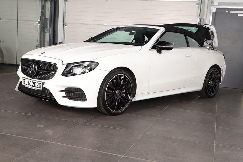 Gebraucht Mercedes E450 AMG line 367 PS (269 kW) 2020 Polarweiss Cabrio