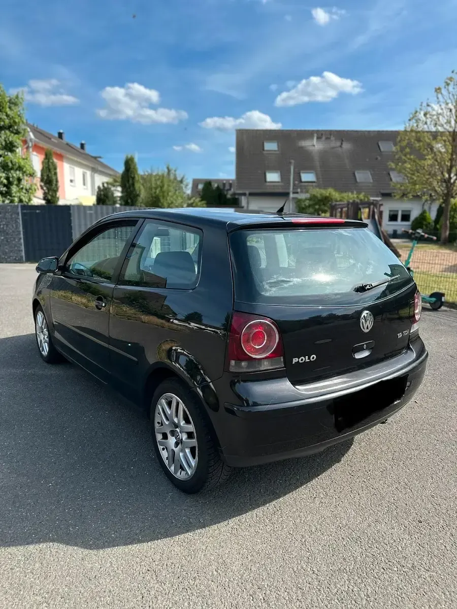 Gebraucht VW Polo Sportline 101 PS (74 kW) 2007 Schwarz Kleinwagen