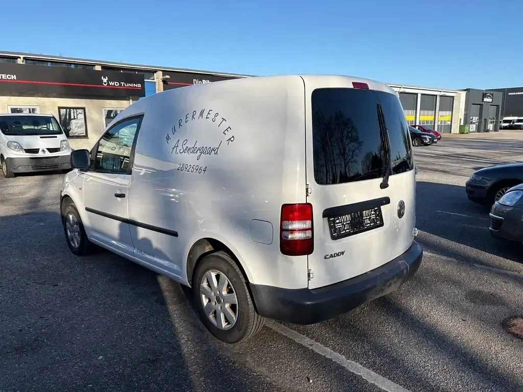 Gebraucht VW Caddy 75 PS (55 kW) 2012 Weiß Van / Kleinbus