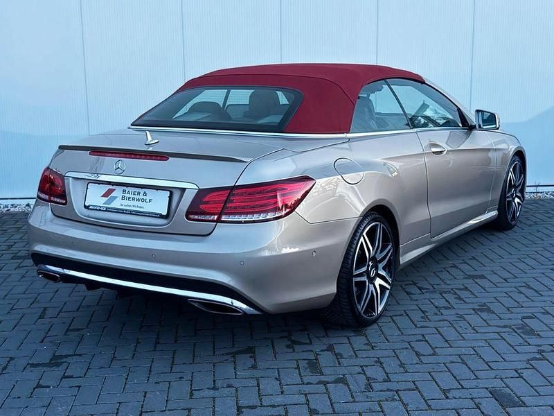 Gebraucht Mercedes E350 AMG line 252 PS (185 kW) 2014 Silber Cabrio