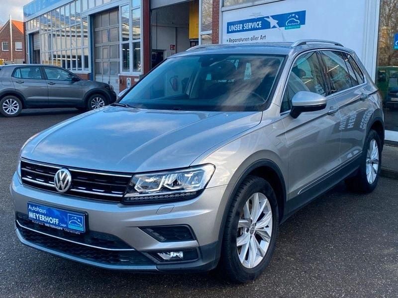 Gebraucht VW Tiguan Highline 220 PS (161 kW) 2018 Tungsten silver (metallic) SUV