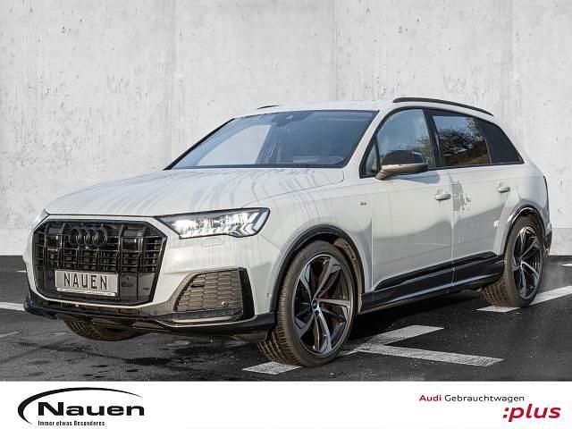 Pfeilgrau perl. Gebraucht 2021 Audi Q7 Ambiente SUV | 66.650 € (Teuer) - Bild 1/3