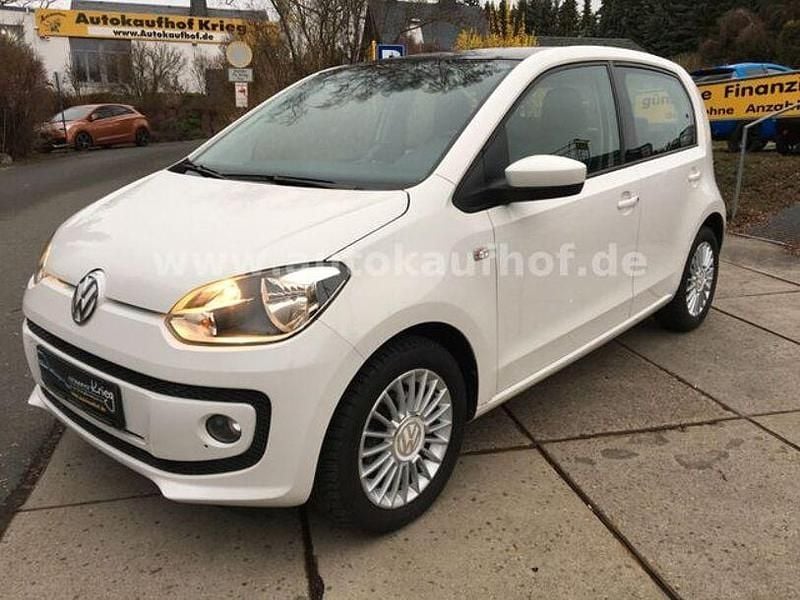 Gebraucht VW up! high up! 75 PS (55 kW) 2014 Weiß Kleinwagen