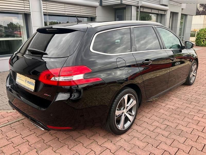 Gebraucht Peugeot 308 SW Allure GT-Line 120 PS (88 kW) 2017 Schwarz Kombi