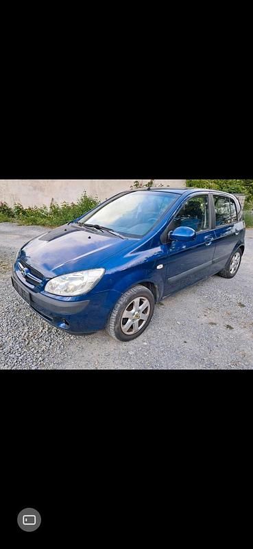 Blau Gebraucht 2007 Hyundai Getz Kleinwagen | 350 € (Superpreis) - Bild 1/4