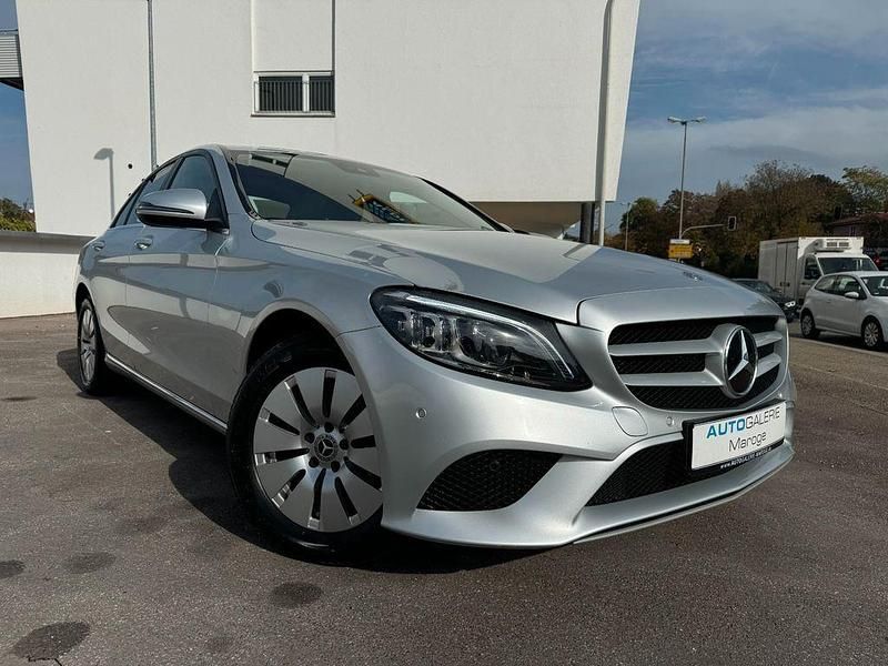 Iridiumsilber metalliclack Gebraucht 2021 Mercedes C200 Limousine | 23.799 € (Guter Preis) - Bild 1/4