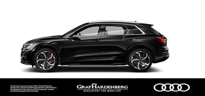 Gebraucht Audi Q8 e-tron Advanced 300 kW (408 PS) 2023 Schwarz SUV