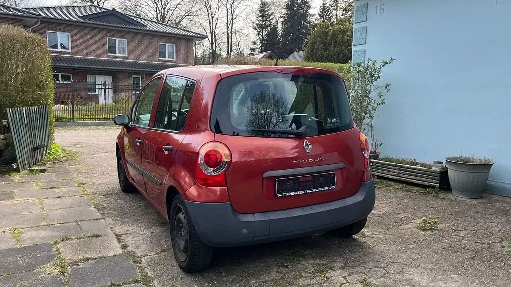Gebraucht Renault Modus 75 PS (55 kW) 2005 Rot Van / Kleinbus