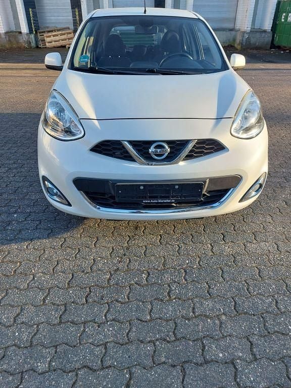 Gebraucht Nissan Micra 80 PS (58 kW) 2014 Weiß Kleinwagen